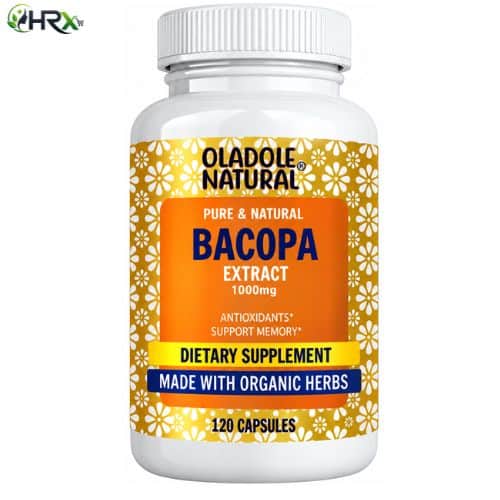 Oladole Natural Bacopa Memory Support 120 Capsules